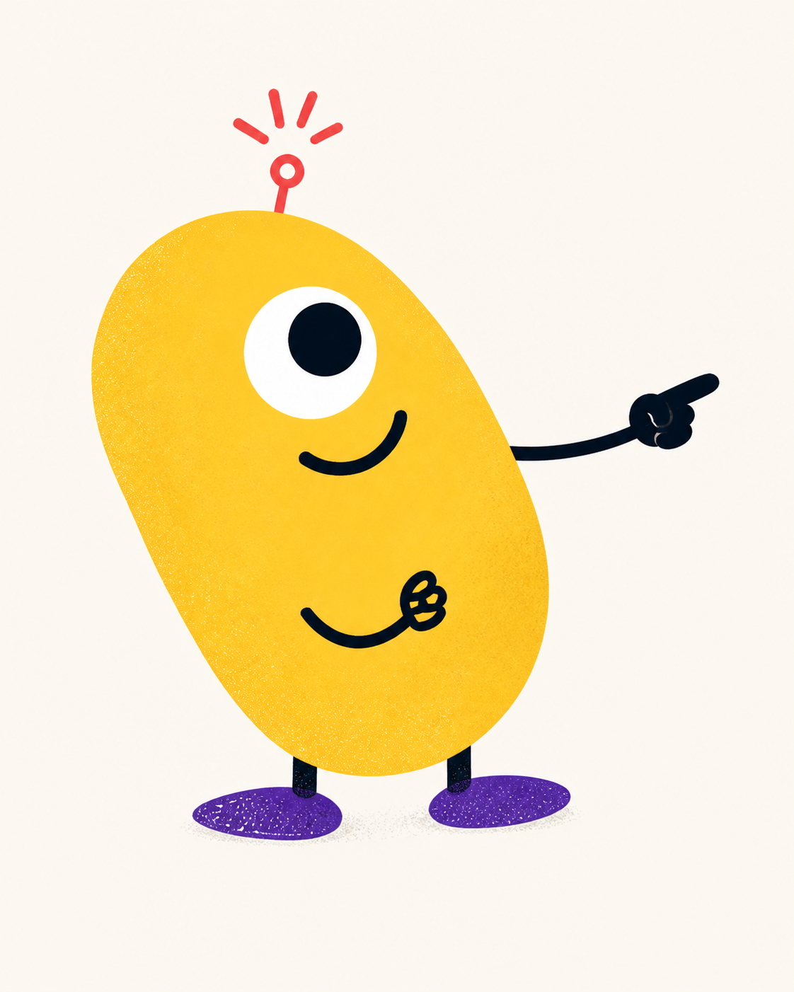 Brali mascot pointing toward today’s protocol